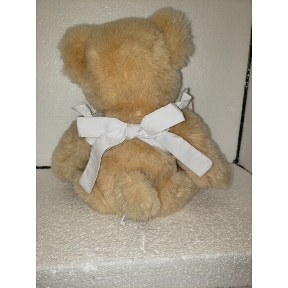 Carlton Cards Teddy Bear Plush 12 Inch Christmas Apron Collectible Toy EUC - Picture 4 of 6